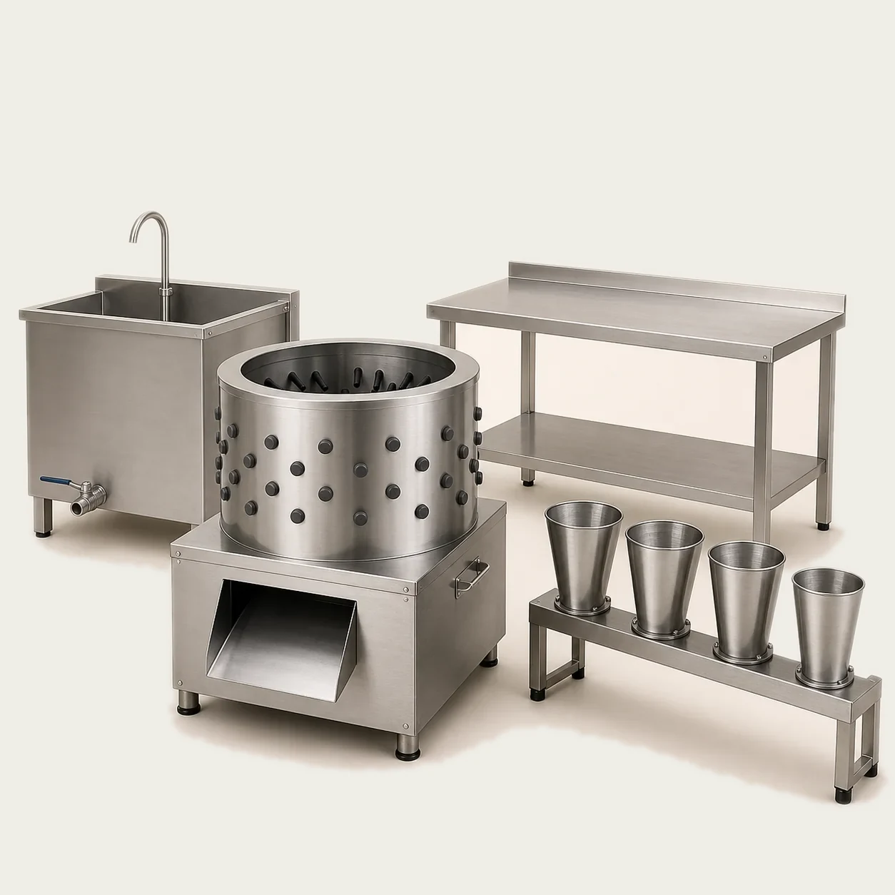 Complete Poultry Processing Package (4 Machines) product view